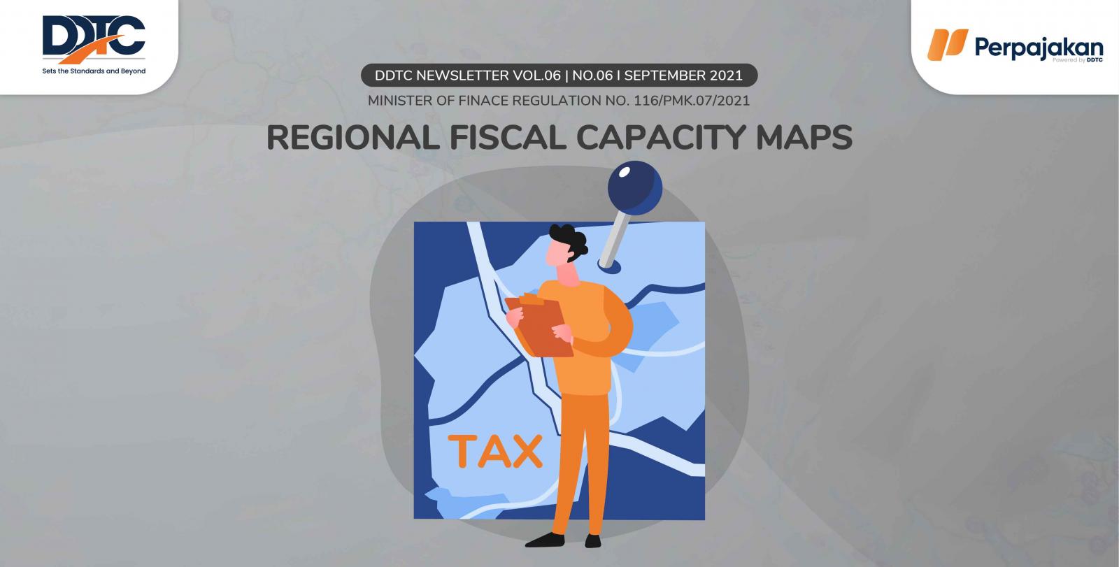 Cover Publikasi Regional Fiscal Capacity Maps