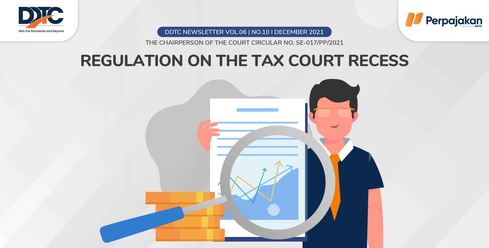 Cover Publikasi Regulation on the Tax Court Recess