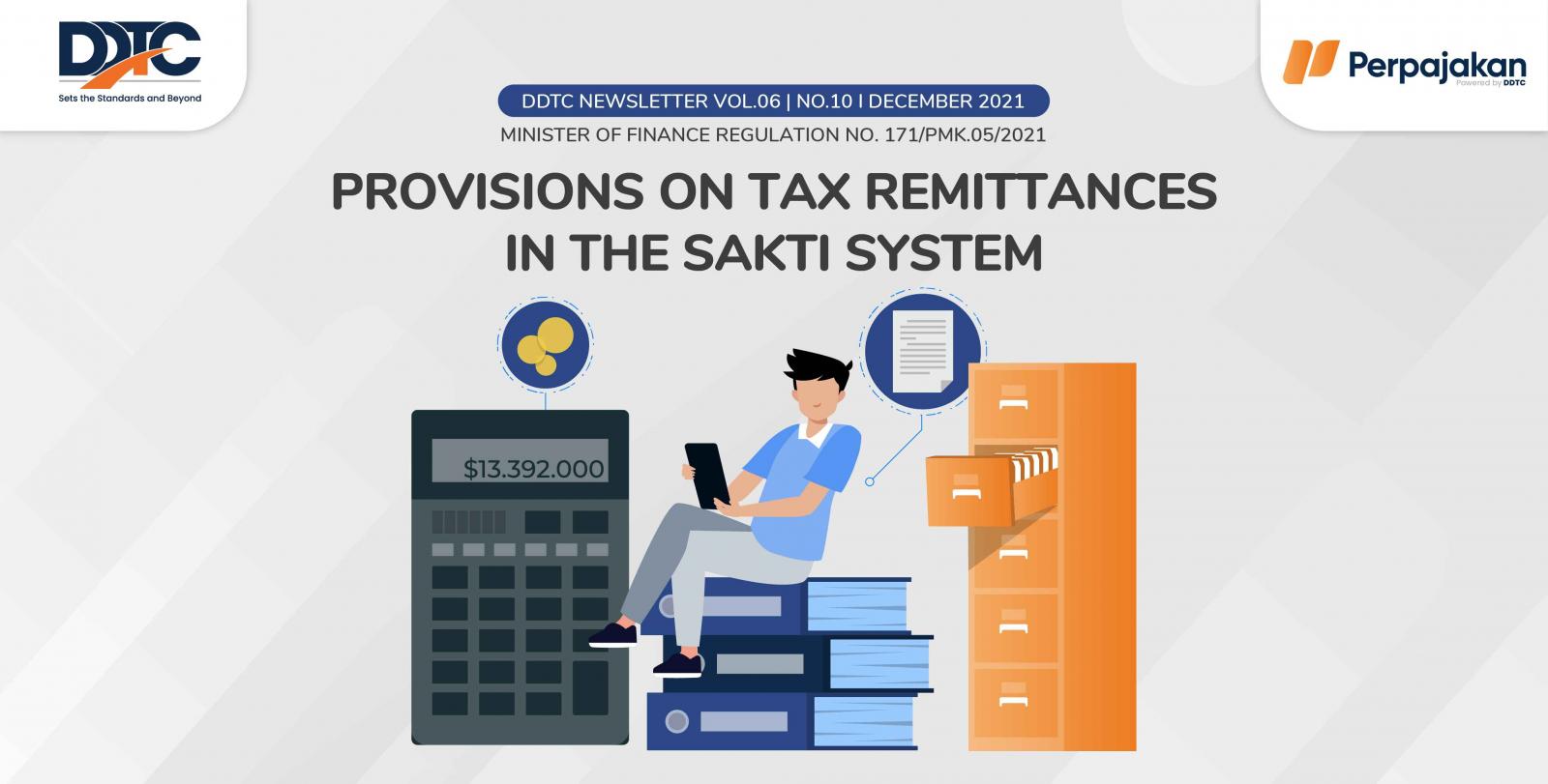 Cover Publikasi Provisions on Tax Remittances in the Sakti System