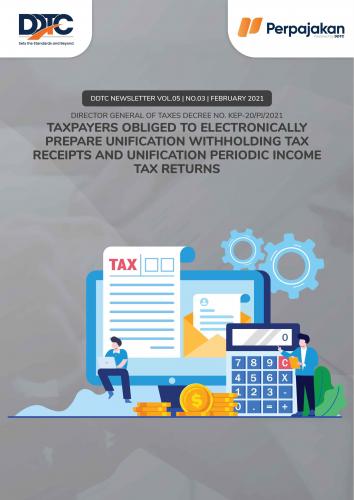 Cover Taxpayers Obliged to Electronically Prepare Unification Withholding Tax Receipts and Unification Periodic Income Tax Returns
