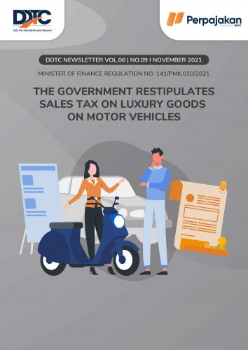 Cover The Government Restipulates Sales Tax on Luxury Goods on Motor Vehicles