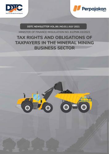 Cover Tax Rights and Obligations of Taxpayers in the Mineral Mining Business Sector