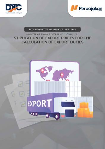 Cover Stipulation of Export Prices for the Calculation of Export Duties