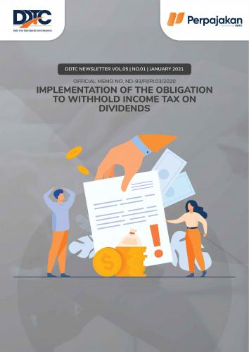 Cover Implementation of the Obligation to Withhold Income Tax on Dividends