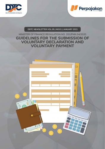 Cover Guidelines for the Submission of Voluntary Declaration and Voluntary Payment