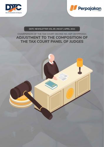 Cover Adjustment to the Composition of the Tax Court Panel of Judges