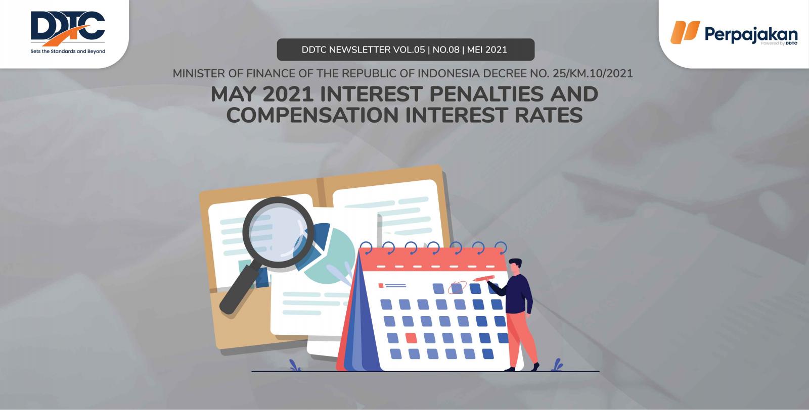 Cover Publikasi May 2021 Interest Penalties and Compensation Interest Rates