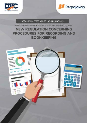Cover New Regulation Concerning Procedures for Recording and Bookkeeping