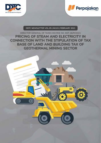 Cover Pricing of Steam and Electricity in Connection with the Stipulation of Tax Base of Land and Building Tax of Geothermal Mining Sector
