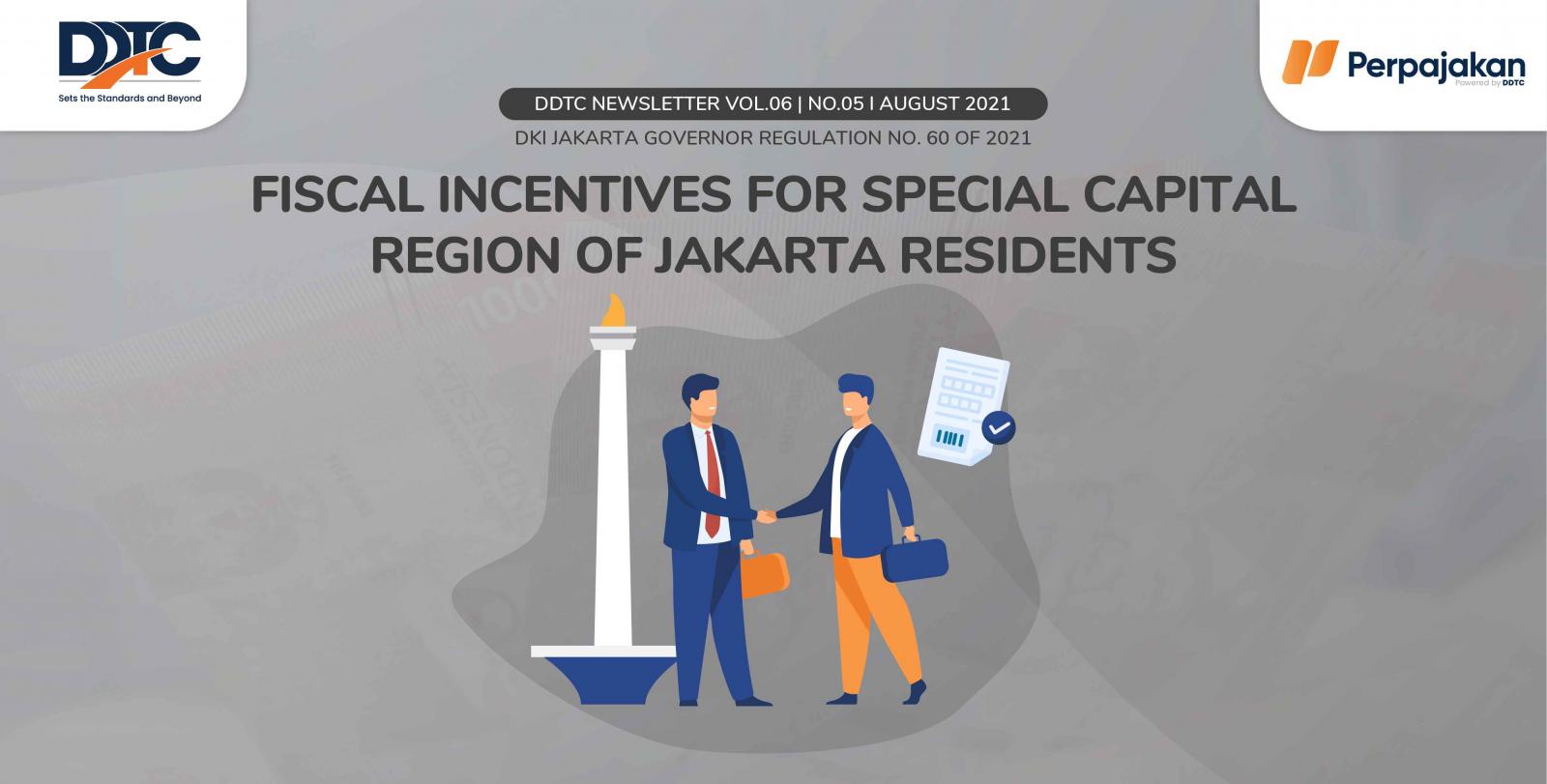 Cover Publikasi Fiscal Incentives for Special Capital Region of Jakarta Residents