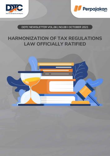 Cover Harmonization of Tax Regulations Law Officially Ratified