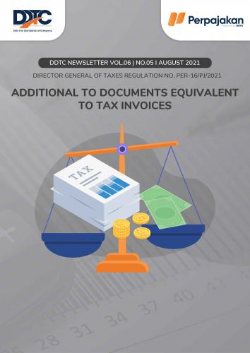 Cover Additional to Documents Equivalent to Tax Invoices