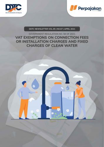 Cover VAT Exemptions on Connection Fees or Installation Charges and Fixed Charges of Clean Water