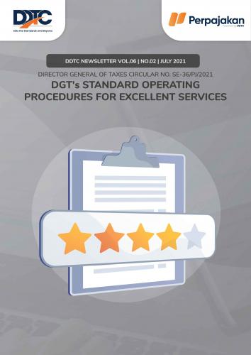 Cover DGT's Standard Operating Procedures for Excellent Services