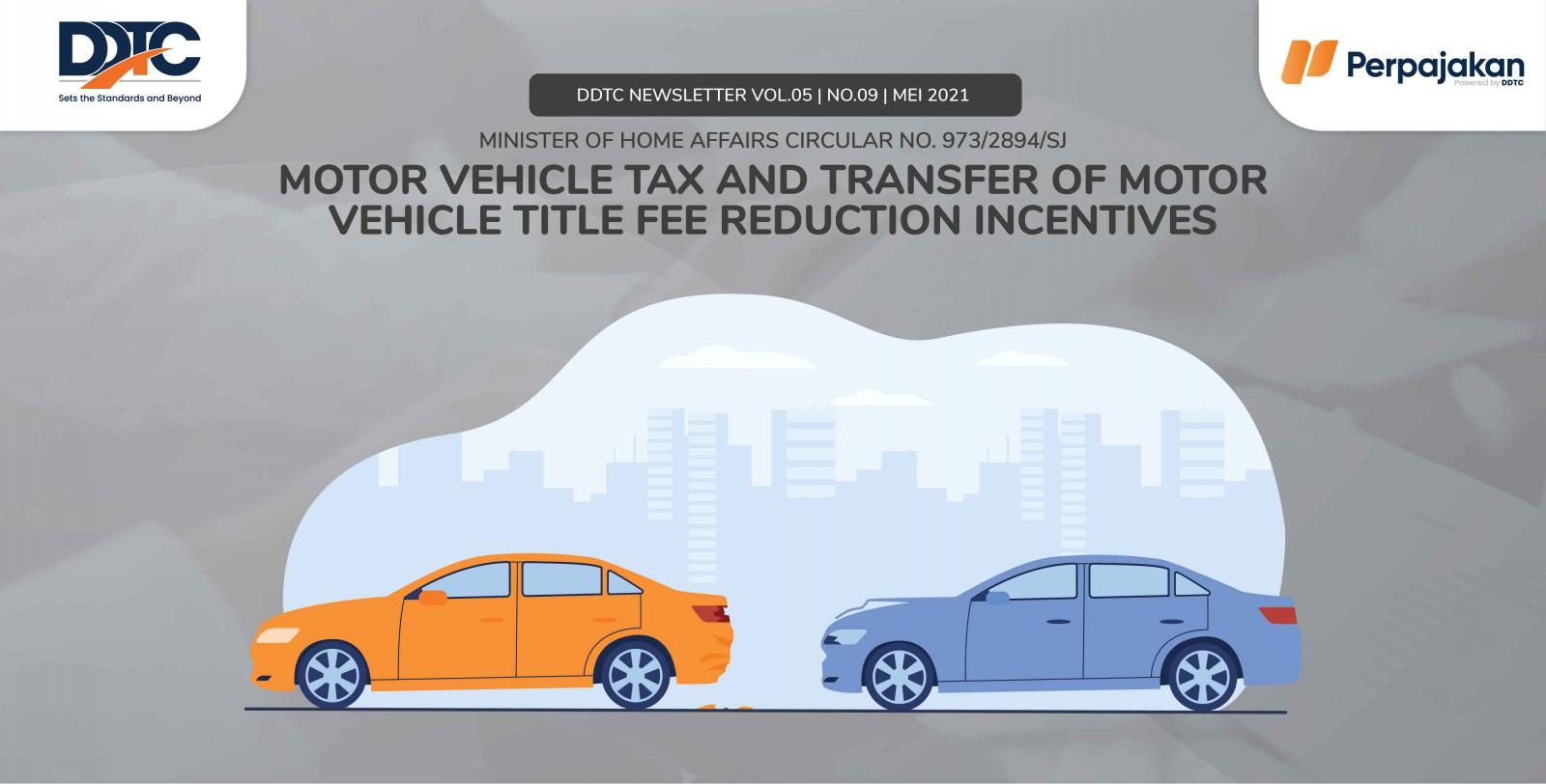 Cover Publikasi Motor Vehicle Tax and Transfer of Motor Vehicle Title Fee Reduction Incentives