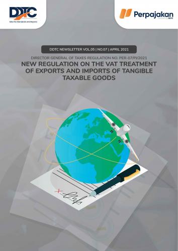 Cover New Regulation on the VAT Treatment of Exports and Imports of Tangible Taxable Goods