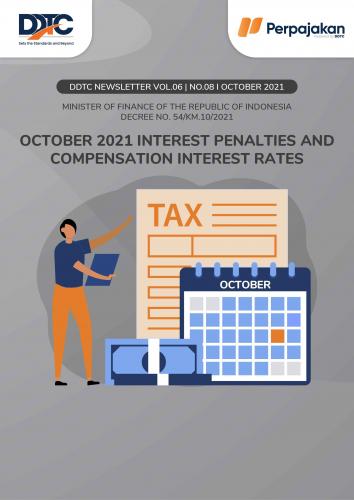 Cover October 2021 Interest Penalties and Compensation Interest Rates