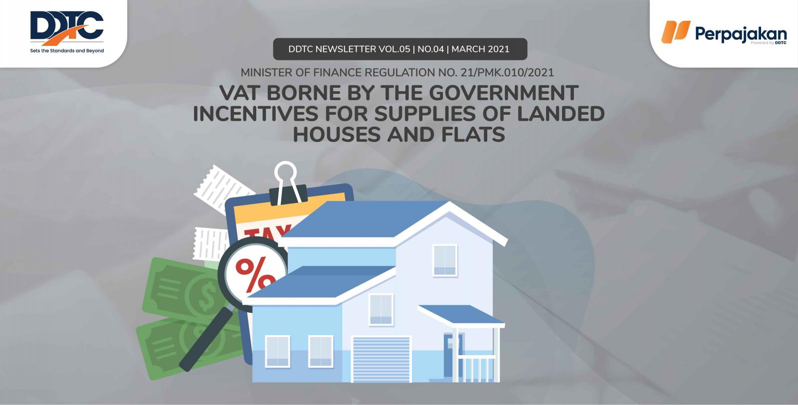 Cover Publikasi VAT Borne by the Government Incentives for Supplies of Landed Houses and Flats