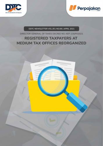 Cover Registered Taxpayers at Medium Tax Offices Reorganized