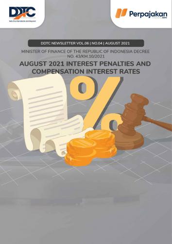 Cover August 2021 Interest Penalties and Compensation Interest Rates