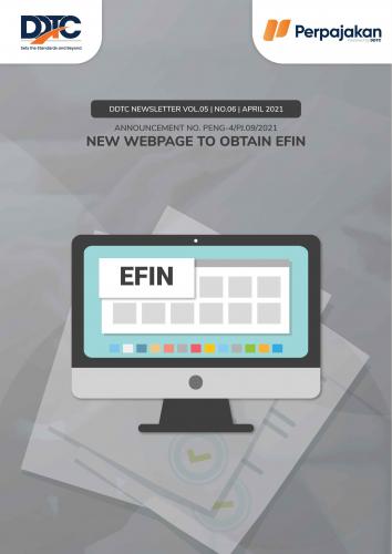 Cover New Webpage to Obtain EFIN