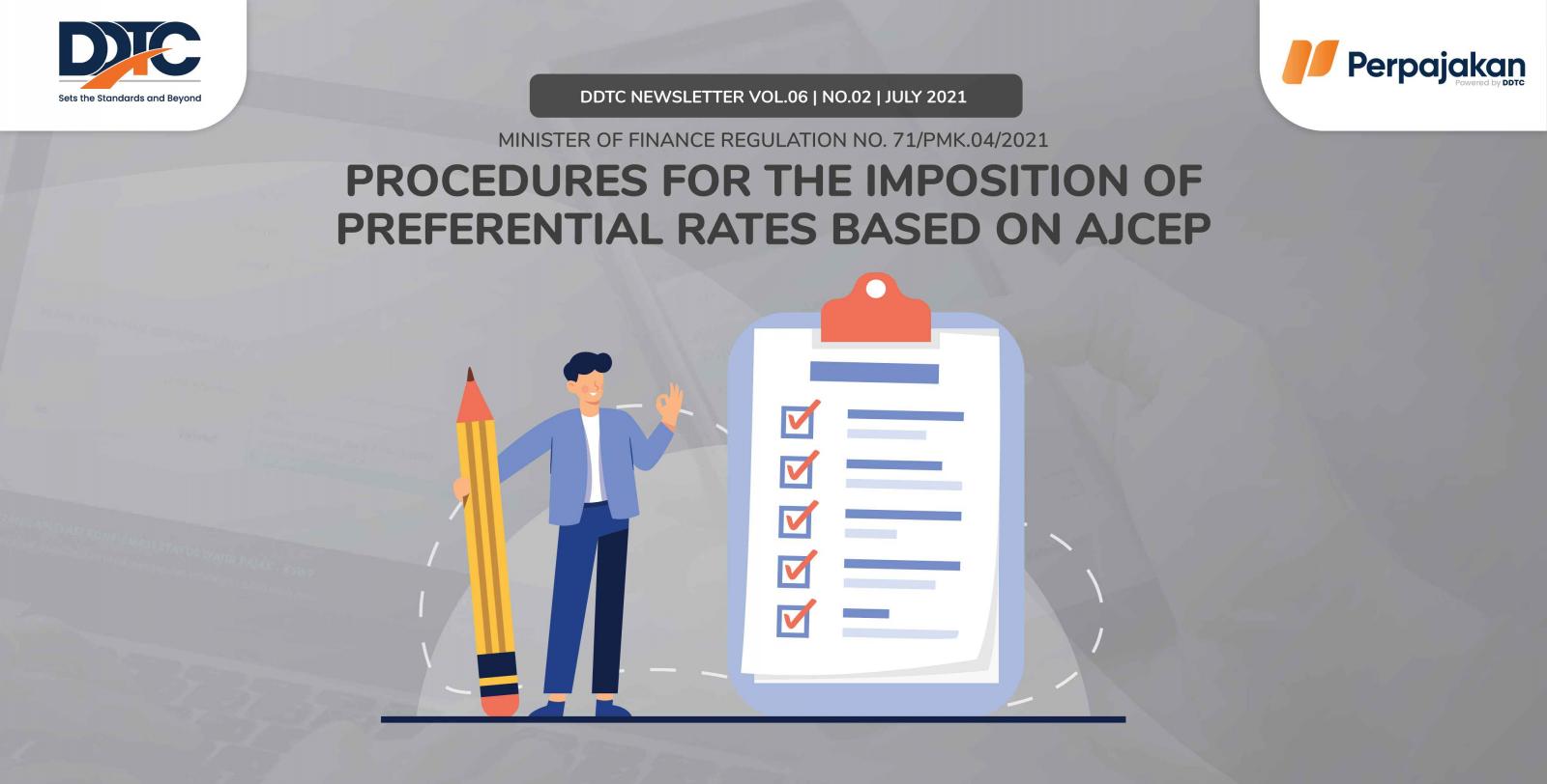 Cover Publikasi Procedures for the Imposition of Preferential Rates Based on AJCEP