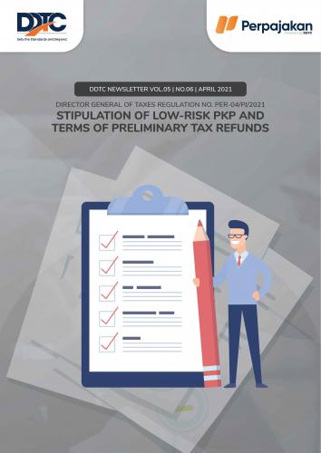 Cover Stipulation of Low-Risk PKP and Terms of Preliminary Tax Refunds