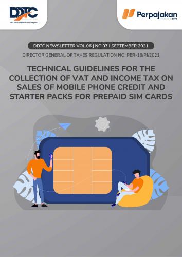 Cover Technical Guidelines for the Collection of VAT and Income Tax on Sales of Mobile Phone Credit and Starter Packs for Prepaid SIM Cards