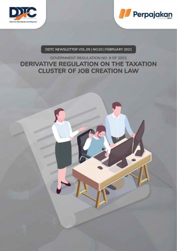 Cover Derivative Regulation on the Taxation Cluster of Job Creation Law