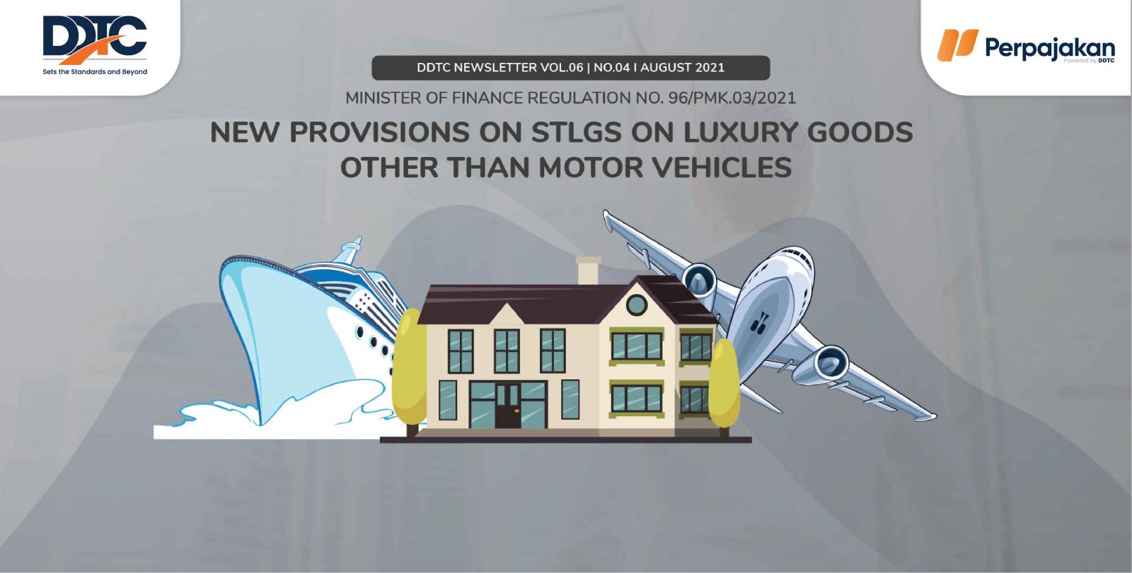 Cover Publikasi New Provisions on STLGs on Luxury Goods Other Than Motor Vehicles