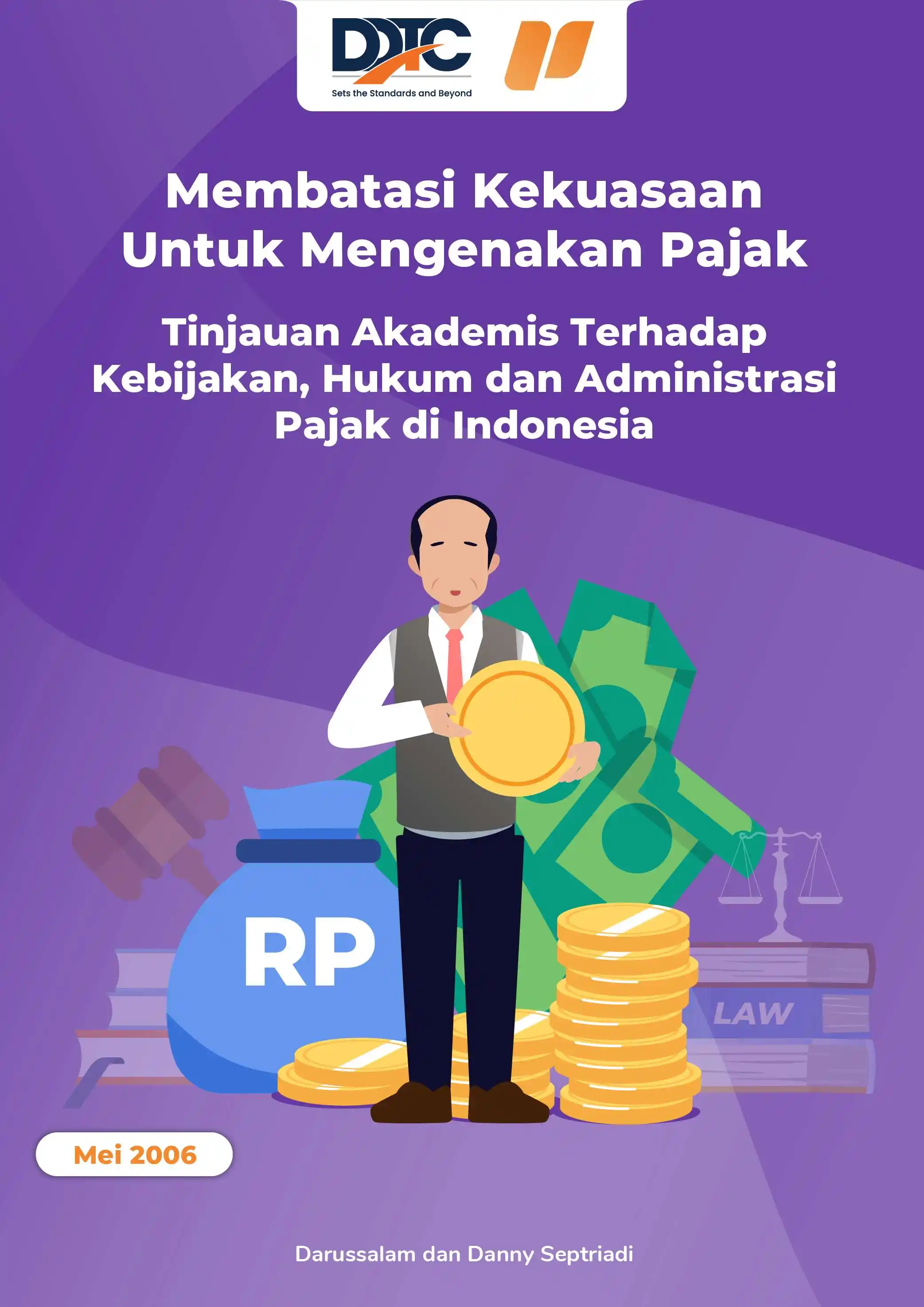 Cover Membatasi Kekuasaan Untuk Mengenakan Pajak